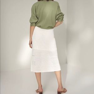Heirloom Crochet BEIGE skirt - worn once